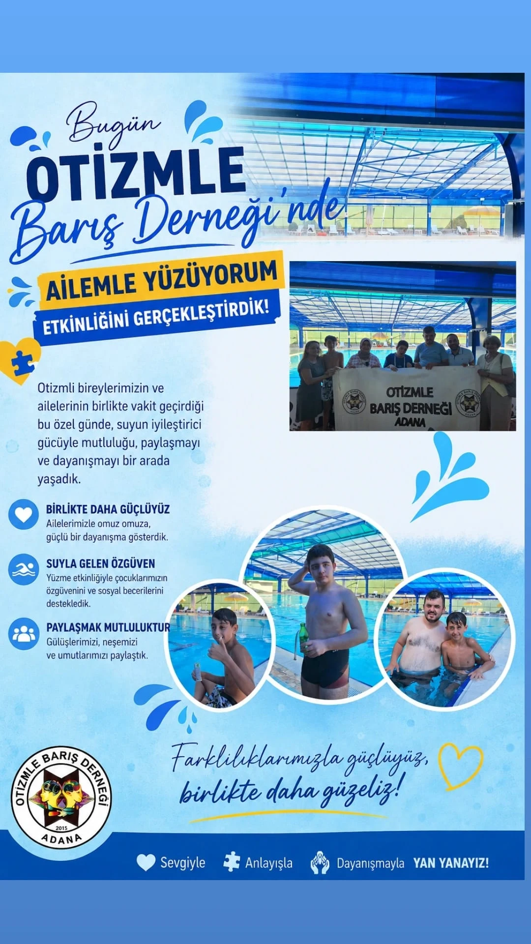 AİLEMLE YÜZÜYORUM ETKİNLİĞİ GERÇEKLEŞTİ 