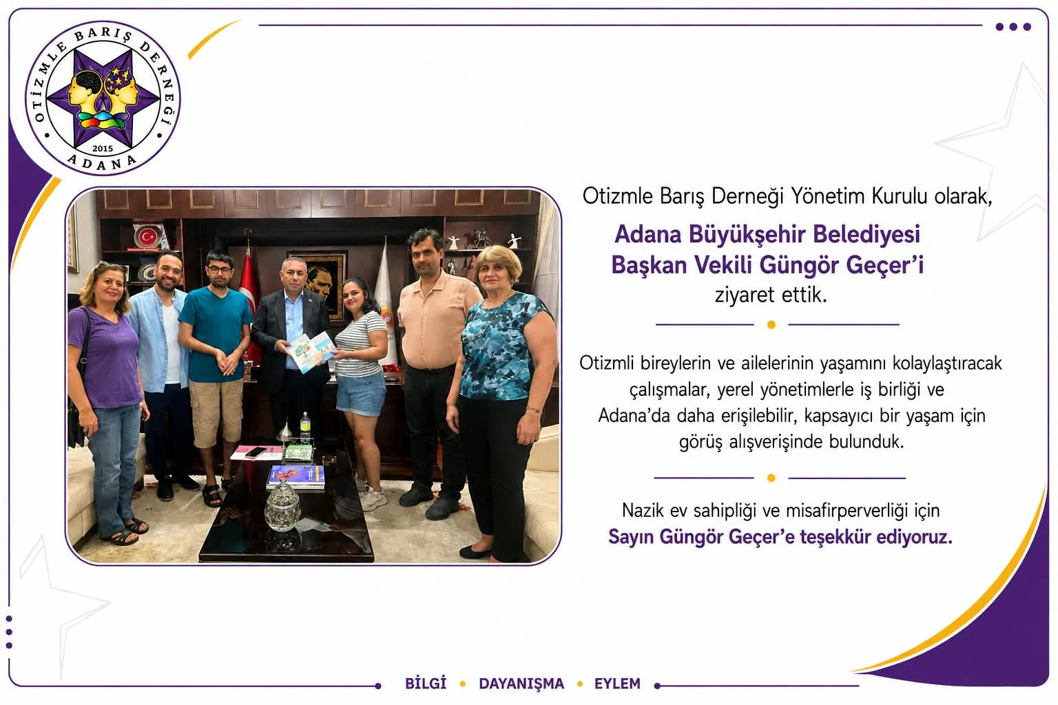 YÖNETİM KURULU ZİYARETLERİ GERÇEKLEŞTİ.