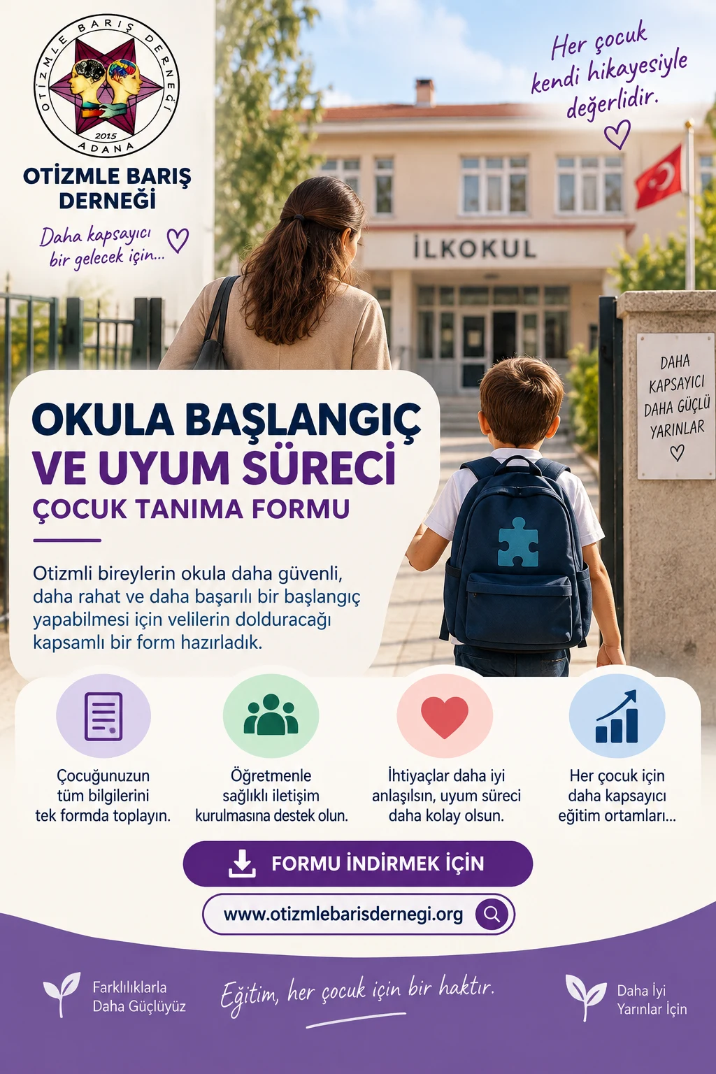 OKULA UYUM BİLGİ FORMU